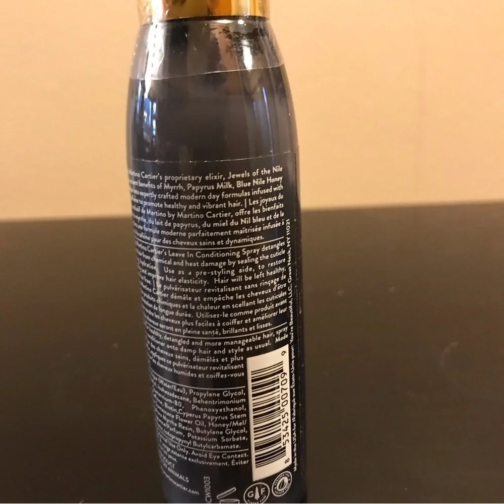 Martino by Martino Cartier Leave in Conditioning Spray.